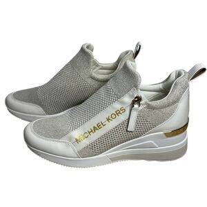 Michael Kors Women's Willis Wedge Sneaker Women's 10